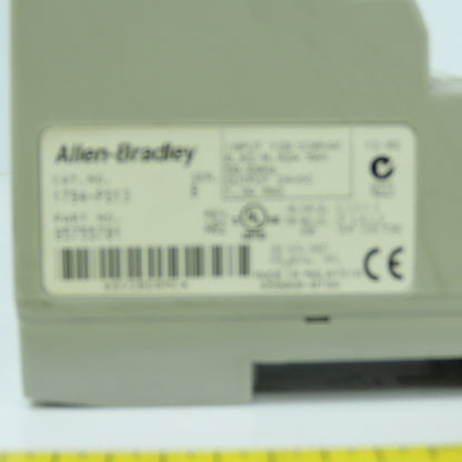 Allen Bradley 1794-PS13 Ser B Flex I/O 24VDC Power Supply Rev A02