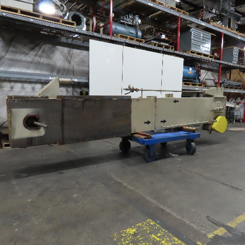 Engineered Abrasives 211" x 6" Vertical Bucket Elevator Conveyor 228FPM 2Hp 3Ph 230/460V