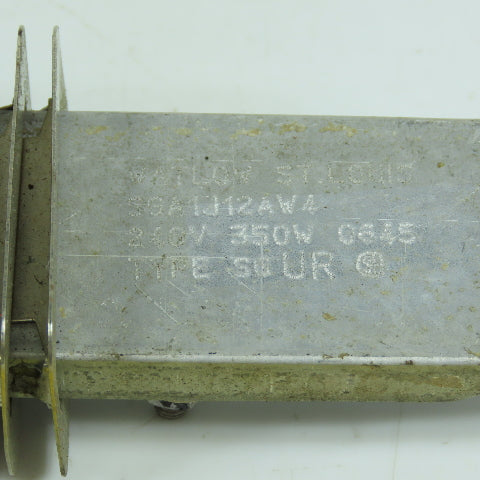Watlow SGA1J12AW4 Finned Strip Heater 240V 350W Type SG