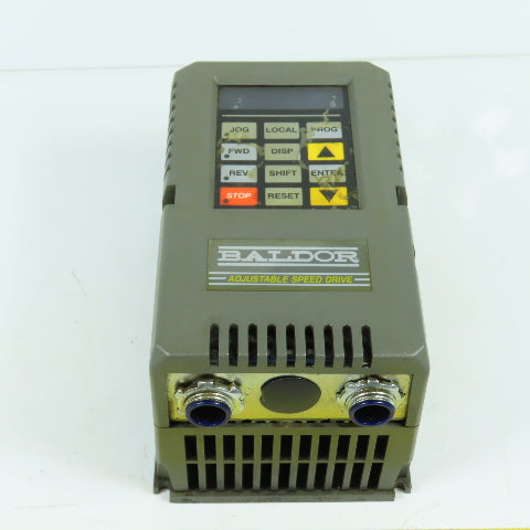 Baldor ID15J1F50-ER 0.5HP Adjustable Speed Drive 115VAC Input 230V Out 1PH
