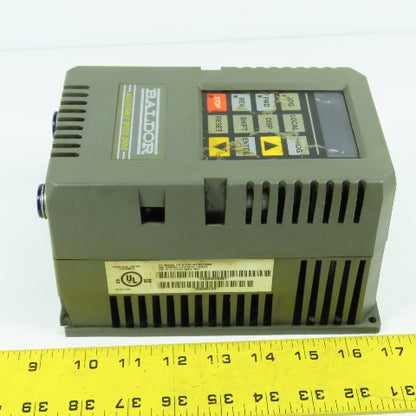 Baldor ID15J1F50-ER 0.5HP Adjustable Speed Drive 115VAC Input 230V Out 1PH