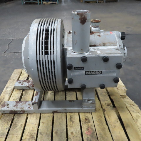 Rietschle VTB Macro Rotary Vane Vacuum Pump Head Assembly No Motor