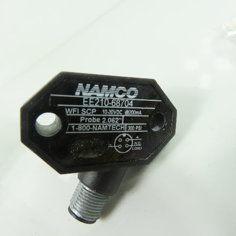 Namco EE210-68704 Cylindicator Proximity Sensor 10-30VDC 200Ma 2.062" Probe