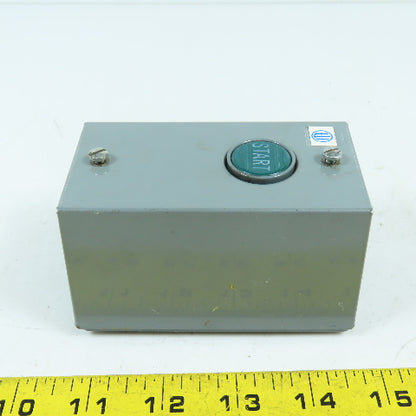 ITE H1 Non-Reversing Start Only Push Control Station Switch 600VAC