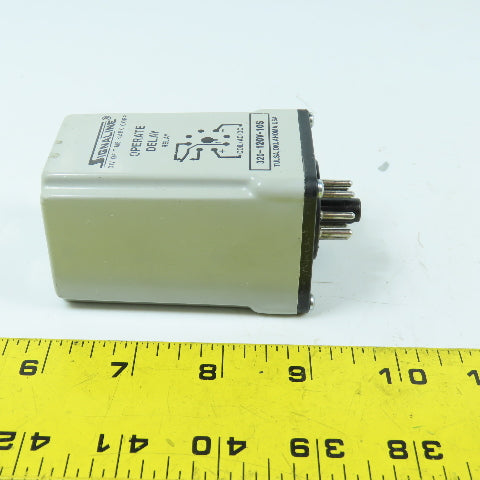 Signaline 320-120V-10S Operate Time Delay Relay 120V 10 Seconds