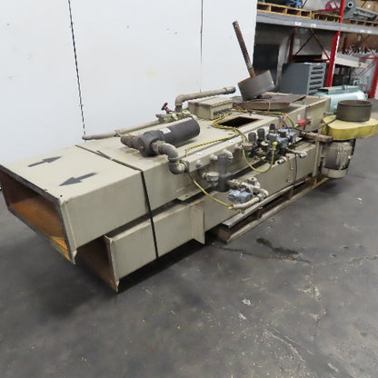 Engineered Abrasives 211" x 6" Vertical Bucket Elevator Conveyor 228FPM 2Hp 3Ph 230/460V
