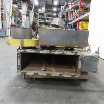 Engineered Abrasives 211" x 6" Vertical Bucket Elevator Conveyor 228FPM 2Hp 3Ph 230/460V
