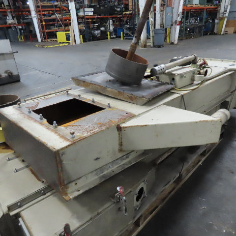 Engineered Abrasives 211" x 6" Vertical Bucket Elevator Conveyor 228FPM 2Hp 3Ph 230/460V
