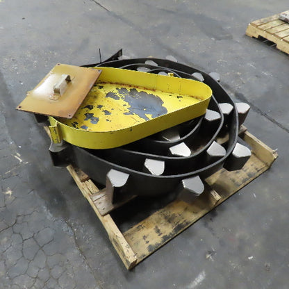 Engineered Abrasives 211" x 6" Vertical Bucket Elevator Conveyor 228FPM 2Hp 3Ph 230/460V