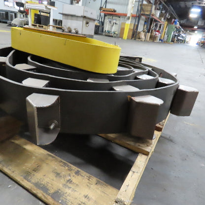 Engineered Abrasives 211" x 6" Vertical Bucket Elevator Conveyor 228FPM 2Hp 3Ph 230/460V
