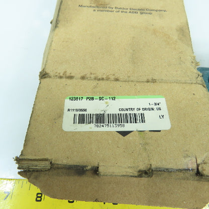 Dodge 123817 P2B-SC-112 2-Bolt Pillow Block Mounted Ball Bearing 1-3/4" Bore