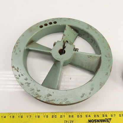Ingersoll Rand R8172 2-Groove Pulley Air Compressor Fly Wheel Set 2A468 Lot/2