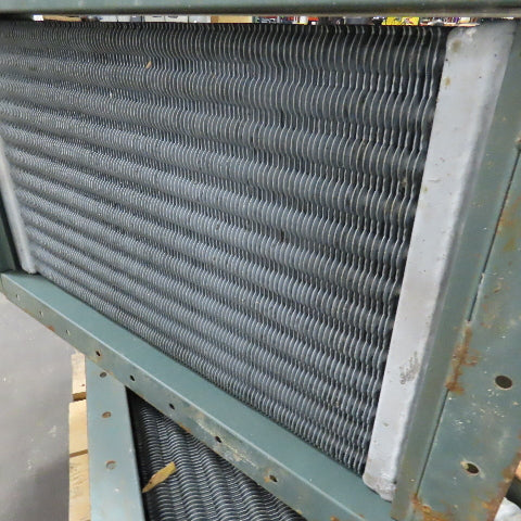 New York Blower Size 1524 15" x 24" Steel Fin Steam Coil 2-1/2" NPT