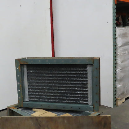 New York Blower Size 1524 15" x 24" Steel Fin Steam Coil 2-1/2" NPT