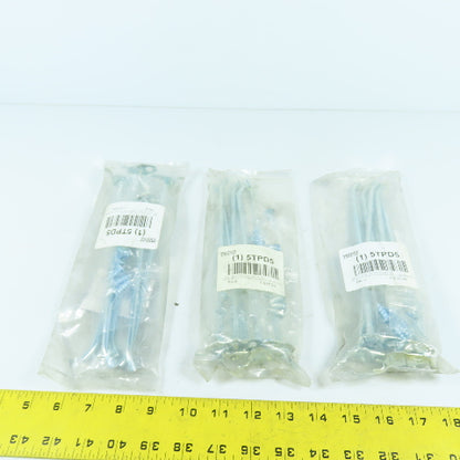 Store Logic 5TPD5 Single Rod Pegboard Hook For 1/4" x 1" Screw-In Lot Of 15