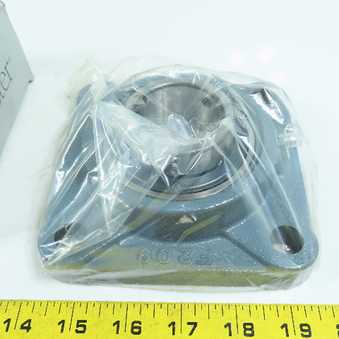 Shuster UCF209-28 4 Bolt Flange Mounted Ball Bearing Unit 1.75" Bore NEW