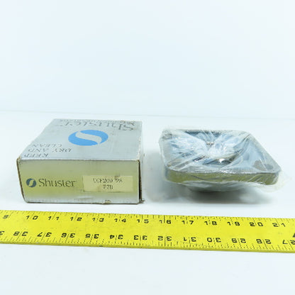 Shuster UCF209-28 4 Bolt Flange Mounted Ball Bearing Unit 1.75" Bore NEW
