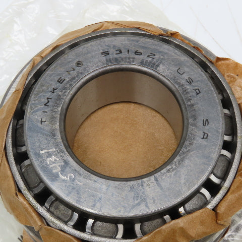 Timken 53162 53390D 1-5/8" Bore Tapered Roller Bearing Double Cup Assembly