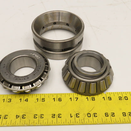 Timken 53162 53390D 1-5/8" Bore Tapered Roller Bearing Double Cup Assembly