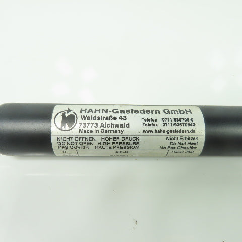 Hahn-Gasfedern 212521.1 Gas Pressure Spring Cylinder