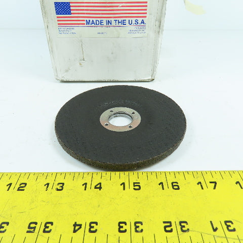 United Abrasives 20065 A24T Type 27 Grinding Wheels 4-1/2 x 1/4 x 7/8 Lot/25