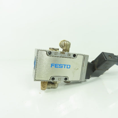 Festo MFH-5-1/4-B Pneumatic Solenoid Valve 2-10Bar 28-145PSI 24VDC Coil