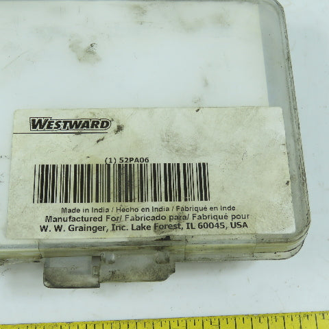 Westward 52PA06 Grease Fitting Kit 45°, 90° & Straight Lot Of 80