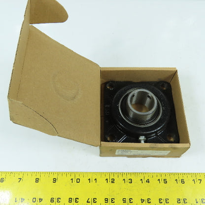 Rexnord F3S223E Link-Belt 4-Bolt Flange Mount Ball Bearing Unit 1-7/16" Bore