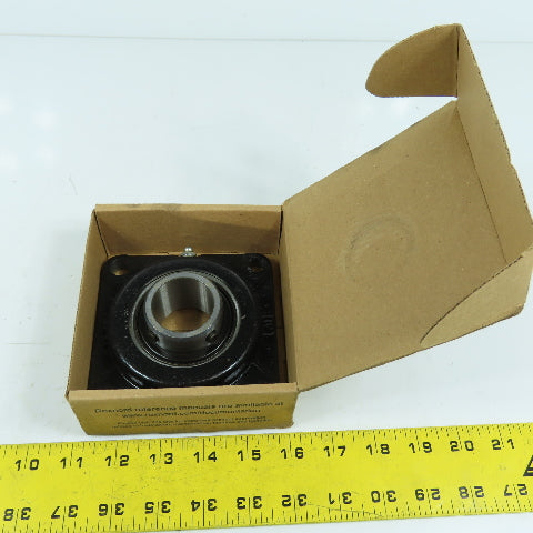 Rexnord F3S223E Link-Belt 4-Bolt Flange Mount Ball Bearing Unit 1-7/16" Bore