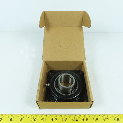 Rexnord F3S223E Link-Belt 4-Bolt Flange Mount Ball Bearing Unit 1-7/16" Bore