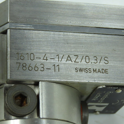Reinhardt Technik 1610-4-1/AZ/0,3/S Metering Gear Pump 12mm Shaft