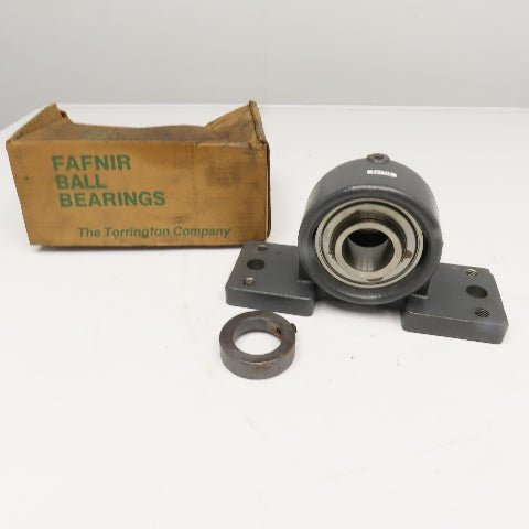 Fafnir RSAOC 1 15/16 1-15/16" Bore 2 Bolt Shroud Seal Pillow Block Bearing