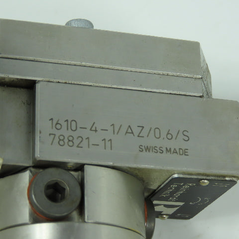 Reinhardt Technik 1610-4-1/AZ/0,6/S Metering Gear Pump 12mm Shaft
