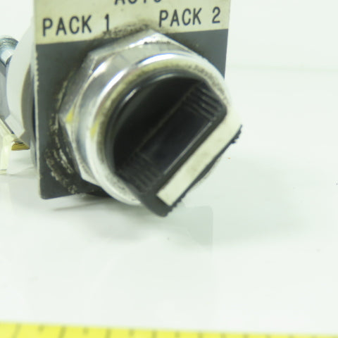 Allen Bradley 800TC-J2A Ser T 3-Position Selector Switch Type 4/13