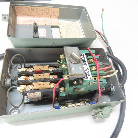 Furnas 14CF3BBC71 Size 0 Motor Starter 600VAC 3Ph 240/480V Coil