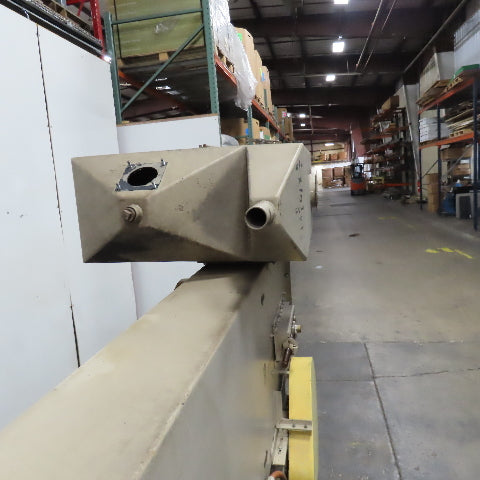 Engineered Abrasives 211" x 6" Vertical Bucket Elevator Conveyor 228FPM 2Hp 3Ph 230/460V