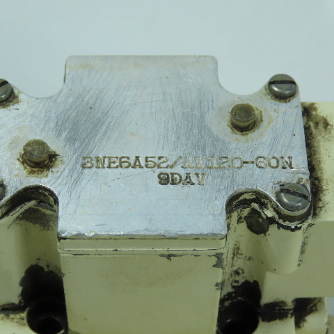 Rexroth 3WE6A52/AW120-60N Hydraulic Directional Control Valve 9DAV