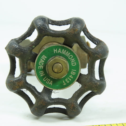 Hammond IB413T 1/4" Bronze Shut-Off Valve 150/300