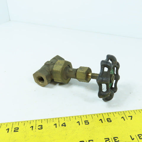 Hammond IB413T 1/4" Bronze Shut-Off Valve 150/300