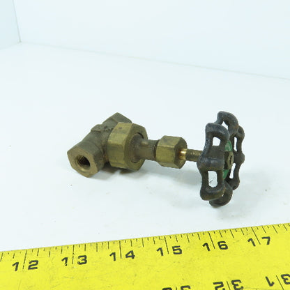 Hammond IB413T 1/4" Bronze Shut-Off Valve 150/300