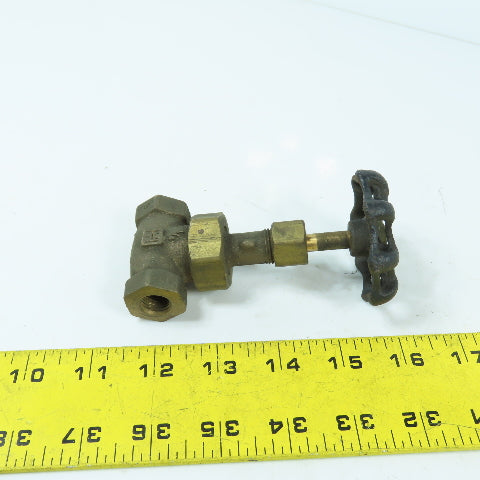 Hammond IB413T 1/4" Bronze Shut-Off Valve 150/300