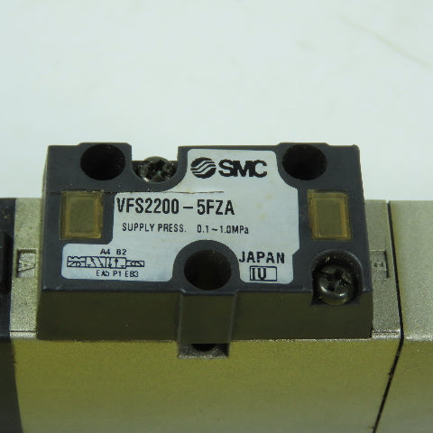 SMC VFS2200-5FZA 24VDC Pneumatic Directional Control Valve 0.1-1.0mPA