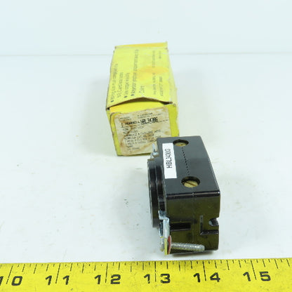 Hubbell HBL34306 3-Pole 30A Twist-Lock Receptacle 4-Wire