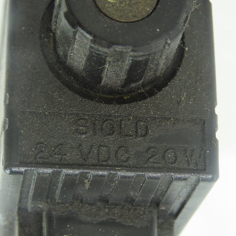 Parker SIOLD Solenoid Valve Coil 24VDC