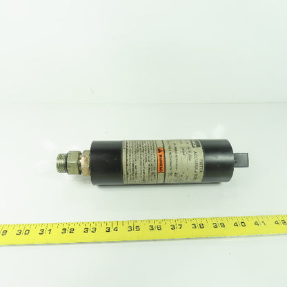 Parker A2N0010D435K 10CU IN Piston Accumulator 3000PSI Maxed Charged 300PSI