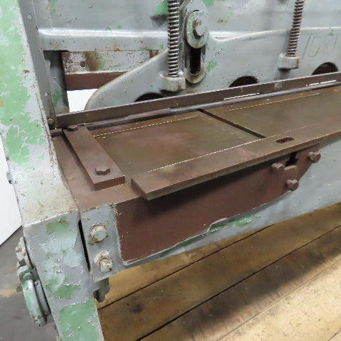 Pexto U-162-E 63" x 16ga Sheet Metal Mechanical Shear 2Hp 208-230/460V Tested