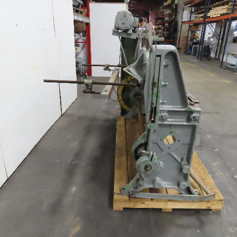 Pexto U-162-E 63" x 16ga Sheet Metal Mechanical Shear 2Hp 208-230/460V Tested
