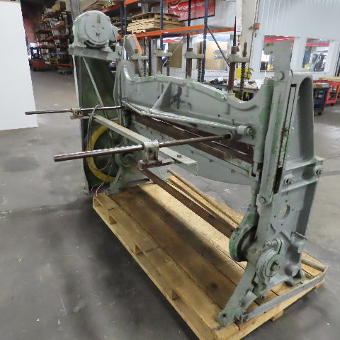Pexto U-162-E 63" x 16ga Sheet Metal Mechanical Shear 2Hp 208-230/460V Tested