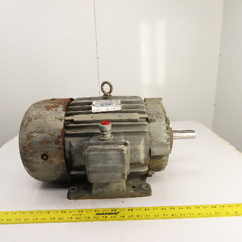 Delco EG3404 5HP AC Electric Motor 1175ROM 460V 3PH 254U Frame (New Bearings)