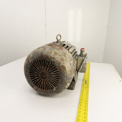 Delco EG3404 5HP AC Electric Motor 1175ROM 460V 3PH 254U Frame (New Bearings)
